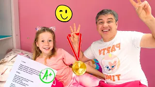 Nastya ve babasının 2023'ün en iyi 1 saatlik video derlemesi
