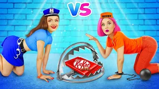 Popular VS Unpopular PRISONER | Jail Life of Rich Poor VS Broke Excellent Girl by RATATA COOL