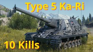 World of tanks Type 5 Ka-Ri - 5,6 K Damage 10 Kills, wot replays