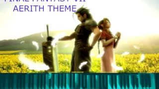 final fantasy vii aerith theme piano (Guitar,  violin ,  cello , oboe)