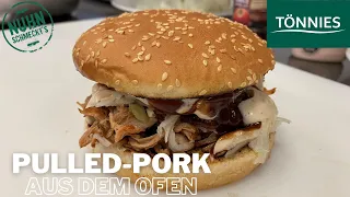 Das einfachste Pulled Pork aus dem Backofen / Schweinenacken / Nuhn schmeckt's