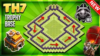 BRAND NEW 'POWERFUL' TOWN HALL 7 (TH7) TROPHY BASE DESIGN/DEFENSIVE- Clash Of Clans