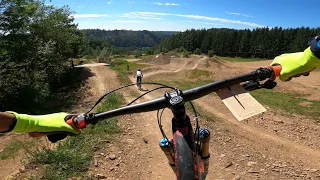 Bike Park Ferme Libert - Malmedy in Belgium (2nd warm up lap)