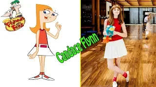 Disney Phineas and Ferb Characters in real Life - Misa Cartoons