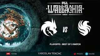 Камбек с 4% 👉 Spirit vs. Falcons | PGL Wallachia Season 1 | BO3