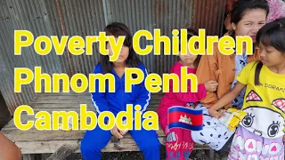 🦘🇦🇺🇰🇭 Feeding the Poverty Children of a Poverty Area of Phnom Penh Cambodia 🇰🇭 👍 🦘🇦🇺🇰🇭👍
