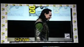 Watch Tom Hiddleston as Loki at Comic Con 2013