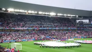 Euro 2016 - England vs Slovakia - National Anthems (4K Ultra HD)