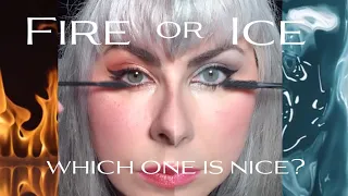 Fire or Ice: which one is nice? Eyeliner battle