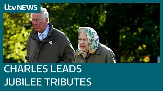 Charles praises Queen's 'devotion to the welfare of all her people' in Jubilee tribute | ITV News