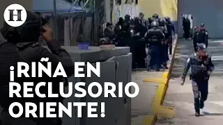 #ÚltimaHora Reportan riña entre reos en el Reclusorio Oriente en Iztapalapa, CDMX