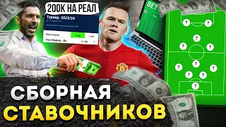 Символическая сборная ФУТБОЛИСТОВ-СТАВОЧНИКОВ 💲💲💲