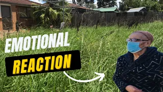 Lawn Hasn't Been Mowed In a Year | Mothers Emotional Reaction | Free #YardTransformation #lawncare