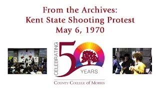 CCM Kent State Shooting Protest: 5/6/1970