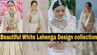 Latest White Lehenga Design Collection | Bridal white Lehenga design