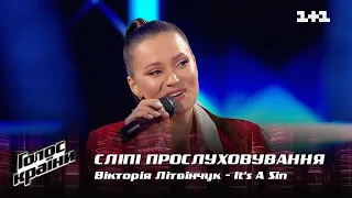 Виктория Литвинчук — "It’s A Sin" — выбор вслепую — Голос страны 12