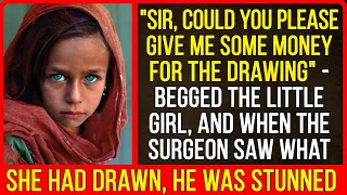 When the surgeon saw what she had drawn, he was stunned...