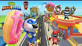 Talking Tom Hero Dash Karakter Hank - Gameplay - Full screen