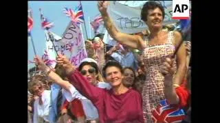 Thatcher After 1979 Election Victory, Falklands Conflict