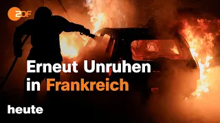 heute 19:00 Uhr vom 02.07.2023 Unruhen in Frankreich, CIA (english)