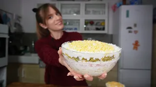 Mimoza salata, moj omiljeni recept - Kremasta a lagana!