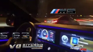 Bmw M5 F90 vs S63 Amg Coupe - Drag race