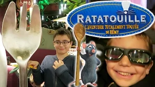 VLOG - TRANSFORMÉS EN RATS ! Attraction Ratatouille & Restaurant Chez Rémy à Disneyland Paris