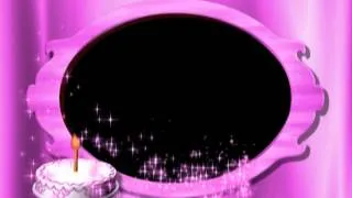 Birthday Cake  Pink Photo Frame Video Background   Animation Motion Graphics HD