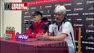 DECLARACIONES DE MARCO VALENCIA Y KENJI CABRERA, TÉCNICO Y JUGADOR DE MELGAR