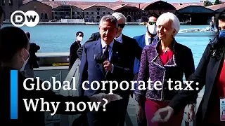 G20 agrees on global minimum corporate tax of 15% | DW News