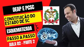 DEAP E PCSC - AULA 02.2 - CONSTITUIÇÃO ESTADUAL DE SANTA CATARINA