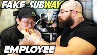 RUSSIAN GANGSTER FAKE SUBWAY EMPLOYEE PRANK