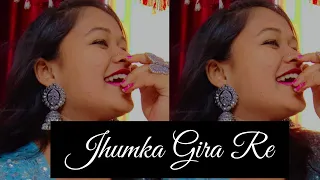 Jhumka gira re | Asha Bhosle | Sitting Choreography | Dance cover | Kristi Mallick