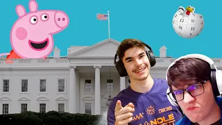 🐷 OD PUJSE PEPE DO ''BELE HIŠE'' 🏛 | (Wikipedia Speedrun) /w Denko