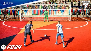 FC 24 VOLTA - PSG vs Barcelona | Futsal Penalty Shootout | PS5™ [4K60]