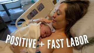 My Birth Story | POSITIVE Induction + Super FAST Labor at 41 Weeks