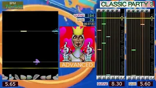 GITADORA / CLASSIC PARTY 3 - ADVANCED (GUITARFREAKS 5thMIX & drummania 4thMIX)