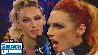 Becky Lynch FireBacks at Charlotte Flair For calling Her Plastic On WWE SmackDown | Fans Reactions