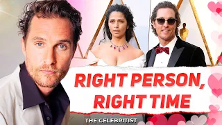 How Matthew McConaughey knew his wife was the one? | The Celebritist