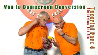 Series 1 | Episode 4 | Electrics First Fix | #campervanconversion #vanbuild #vanelectrics
