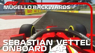 Sebastian Vettel Onboard Lap | Mugello Backwards | 2020 Tuscan Grand Prix