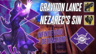 Nezarec's Sin / Graviton lance - INFINITE EXPLOSIONS VOIDWALKER BUILD - DESTINY 2 SEASON OF PLUNDER