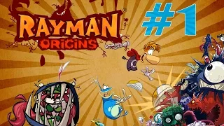 Веселье начинается Прохождение Rayman Origin (CO-OP) #1