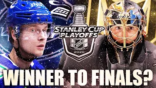 The Vancouver Canucks / Vegas Golden Knights Series: Winner Goes To The Finals? 2020 Stanley Cup NHL