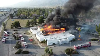 Scottish Rite Second Alarm fire in San Bernardino 3.13.22