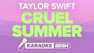 Cruel Summer Karaoke | Taylor Swift