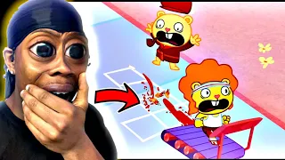 HE CAUGHT 9 BODIES IN 30 SECONDS!! Happy Tree Friends - Ipso Fatso REACTION!