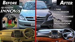 Type 1 to Type 4 Innova Conversion in Detail, Interior Modification & Color change