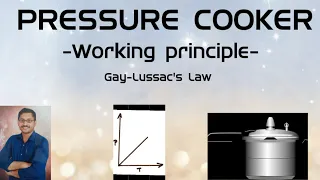 Pressure cooker||Working principle||Gay-Lussac's Law