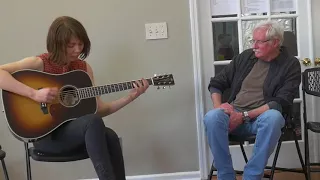 Molly Tuttle playing her new Thompson - 2nd song